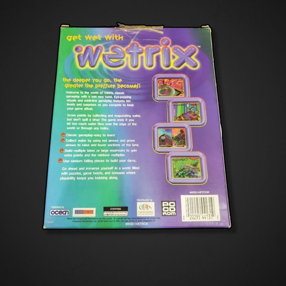 Wetrix Big Box PC Game Retro - Picture 3 of 7